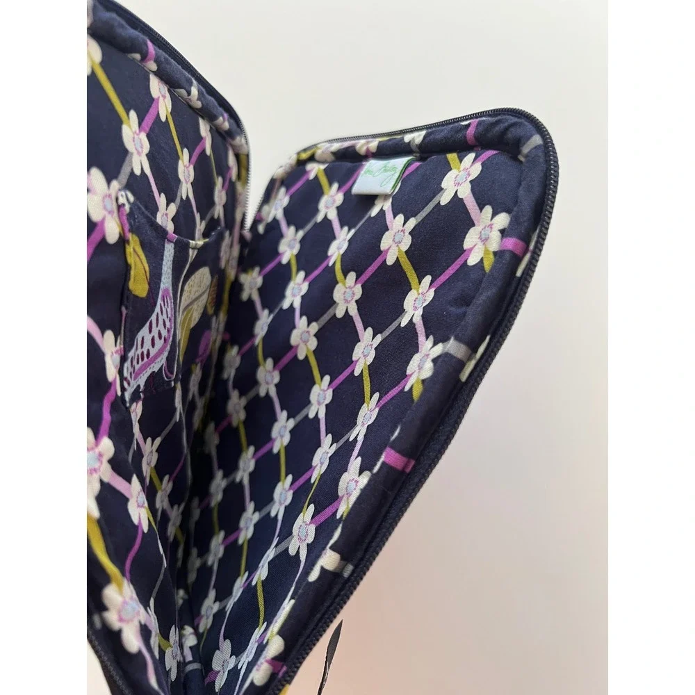 Vera Bradley Floral Nightingale Retired‎ Pattern Quilted E-Reader Tablet Sleeve